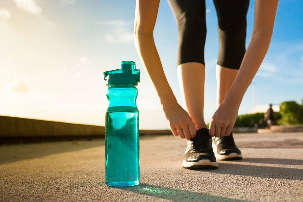 workout in the heat